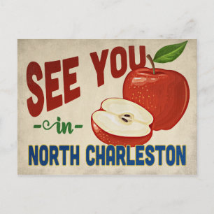 North Charleston South Carolina Apple -  Briefkaart