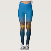North Chicago Cityscape Leggings (Voorkant)