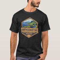 North Coast 500 Schotland Travel Art Badge