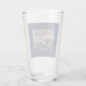 North Coast 500 Scotland Landmarks Illustration Glas (Achterkant)
