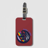 North Coast Pride Reisbagage Label Bagagelabel (Voorkant (verticaal))