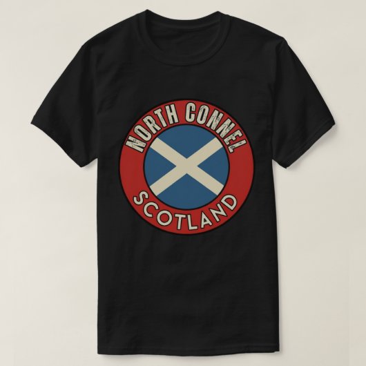 North Connel, Schotland T-shirt (Design voorkant)