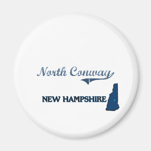 North Conway New Hampshire City Classic Magneet