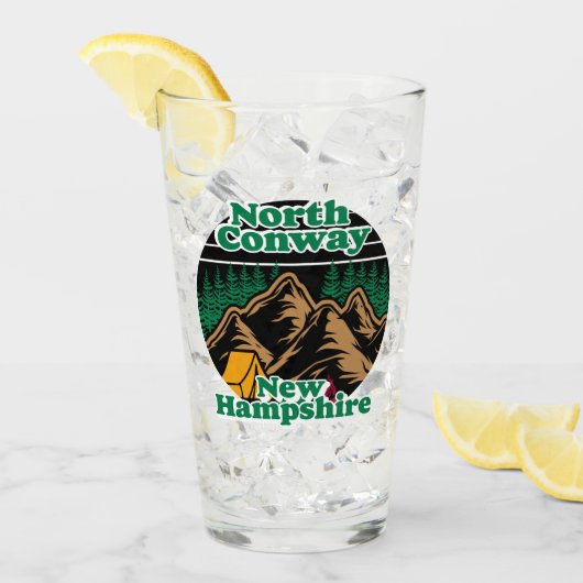North Conway, New Hampshire Glas (Voorkant ijs)