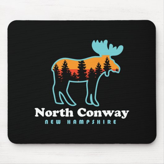 North Conway New Hampshire Moose Mountains  Muismat (Voorkant)