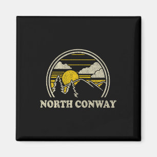 North Conway New Hampshire Nh T-shirt Vintage Hiki Magneet