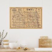 North Dakota 2 Poster (Keuken)
