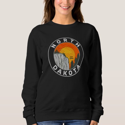 North Dakota bergklif Trui (Voorkant)