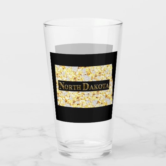 NORTH DAKOTA BIERGLAS GLAS (Achterkant)