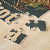 North Dakota Bison Legpuzzel (Zijkant)