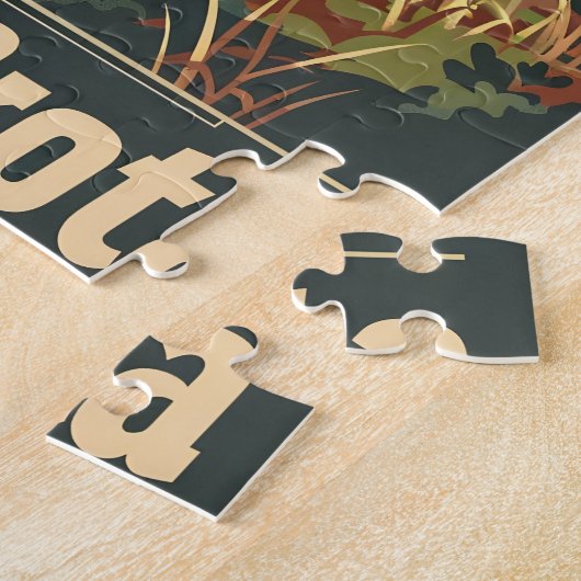 North Dakota Bison  Legpuzzel (Zijkant)