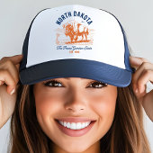 North Dakota Bison | Peace Garden State  Trucker Pet