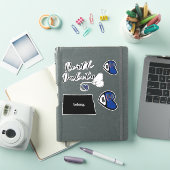 North Dakota Blad van Die Cut-Stickers Sticker (iPad Cover)