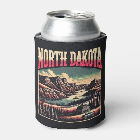 North Dakota Blikjeskoeler (Blikje Voorkant)