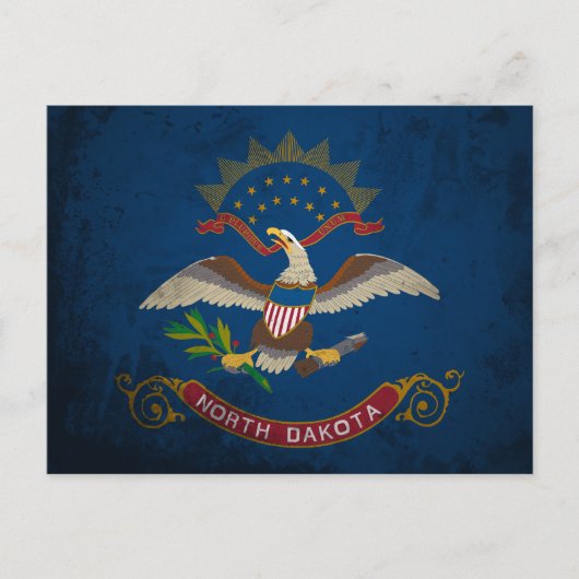 North Dakota Briefkaart (Voorkant)