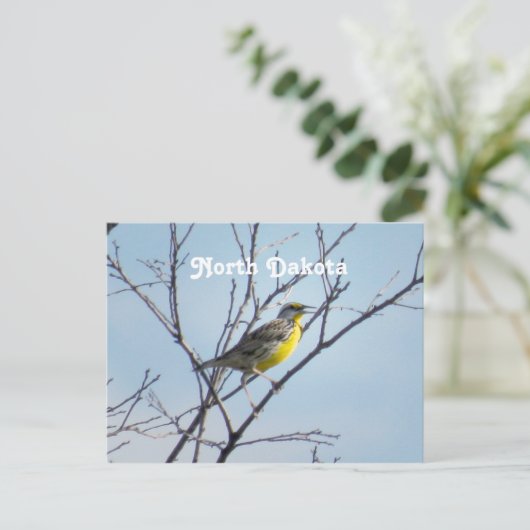 North Dakota Briefkaart (Staand voorkant)