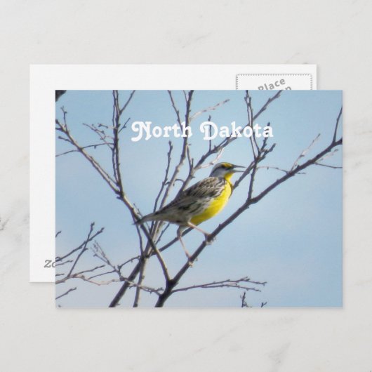 North Dakota Briefkaart (Voorkant / Achterkant)