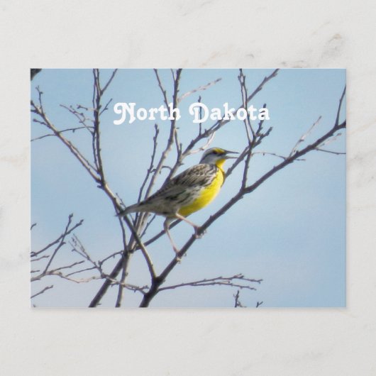 North Dakota Briefkaart (Voorkant)