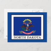 North Dakota Briefkaart (Voorkant / Achterkant)