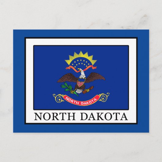 North Dakota Briefkaart (Voorkant)