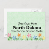 North Dakota Briefkaart (Voorkant / Achterkant)