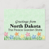 North Dakota Briefkaart (Voorkant)