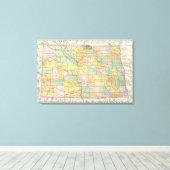 North Dakota Canvas Afdruk (Insitu (Houten vloer))