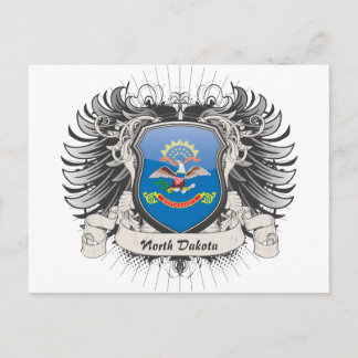 North Dakota Crest Briefkaart