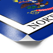 North Dakota Foto Afdruk (Hoek)