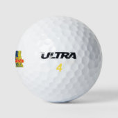 North Dakota Golfballen (Logo)