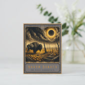 North Dakota | Gotische kunst Briefkaart (Staand voorkant)