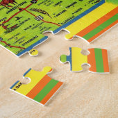North Dakota Groeten Briefkaart Jigsaw Puzzel (Zijkant)