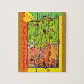 North Dakota Groeten Briefkaart Jigsaw Puzzel (Verticaal)