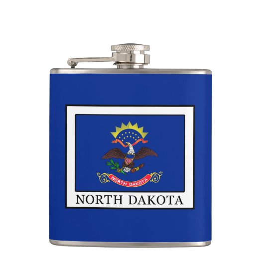North Dakota Heupfles (Voorkant)