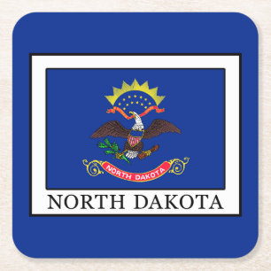 North Dakota Kartonnen Onderzetters