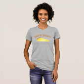 North Dakota Kuchen Custard Cake Slice ND Dessert T-shirt (Voorkant volledig)