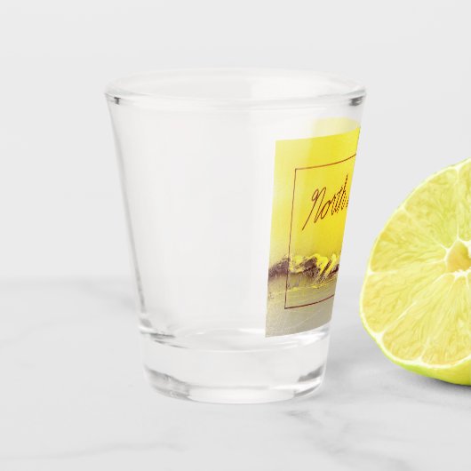 North Dakota Land Shot Glas (Links)
