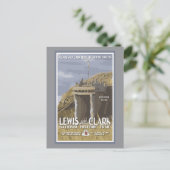 North Dakota, Lewis en Clark Trail, Briefkaart (Staand voorkant)