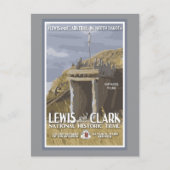 North Dakota, Lewis en Clark Trail, Briefkaart (Voorkant)