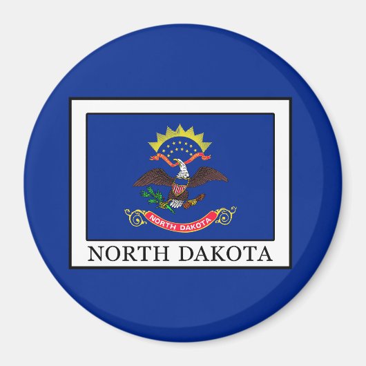 North Dakota Magneet (Voorkant)