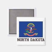 North Dakota Magneet (Voorkant / Achterkant)