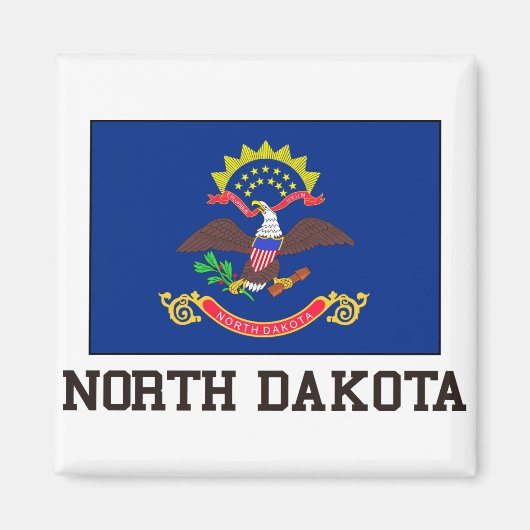 North Dakota Magneet (Voorkant)