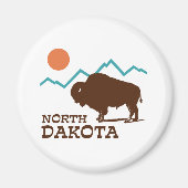 North Dakota Magneet (Voorkant)