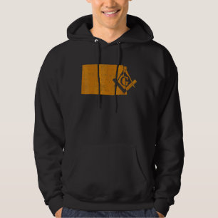 North Dakota Masons Grand Lodge Vrijmetselaar Vade Hoodie