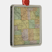 North Dakota Metalen Ornament (Rechts)