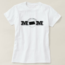 North Dakota Moeder  T-shirt