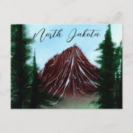 North Dakota Mountain Runoff Briefkaart