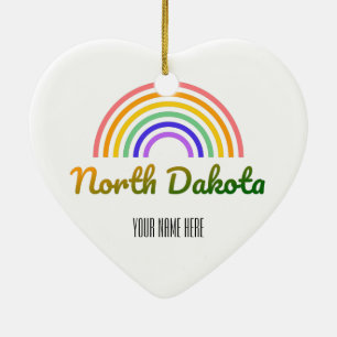 North Dakota - Mountain Rushmore - Black Hills Keramisch Ornament