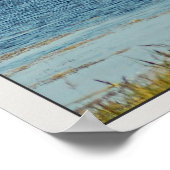 North Dakota - Old Farmstead - White Poster (Hoek)