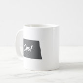 North Dakota Ope Koffiemok (Voorkant links)